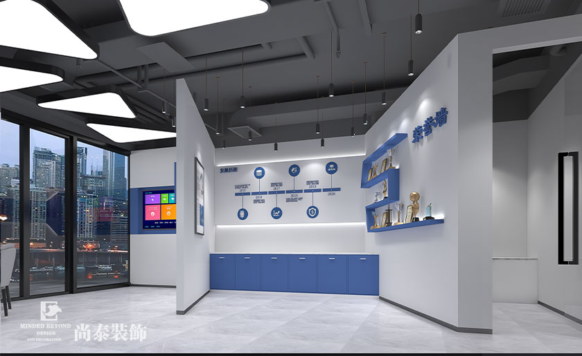 103平米儀器公司深圳辦公室裝修設(shè)計(jì) | 一六儀器