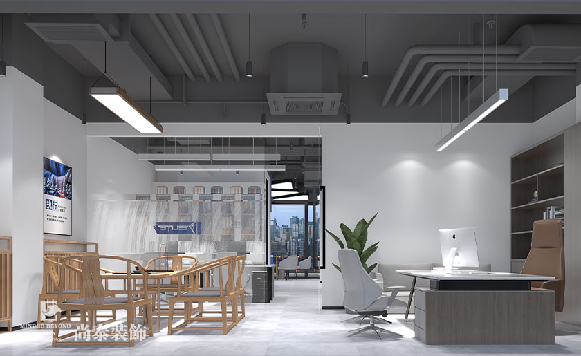 103平米儀器公司深圳辦公室裝修設(shè)計(jì) | 一六儀器