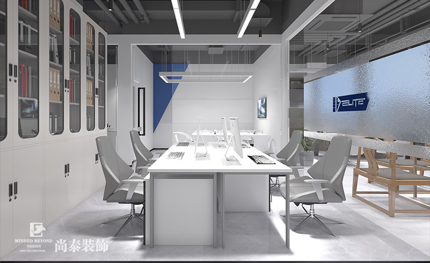 103平米儀器公司深圳辦公室裝修設(shè)計(jì) | 一六儀器