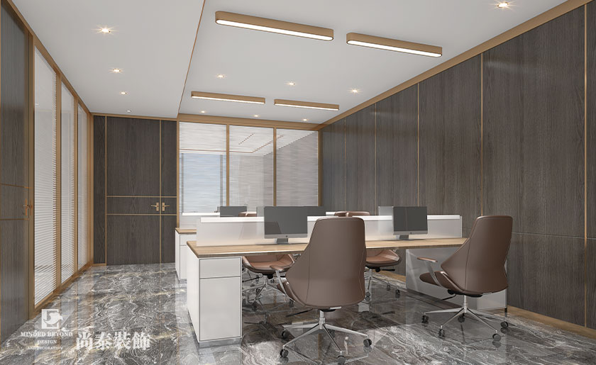 120平米輕奢風(fēng)生物醫(yī)療辦公室設(shè)計 | 宜曼達(dá)