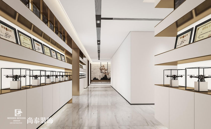 1200平米環(huán)境科技公司辦公室裝修 | 諾安股份