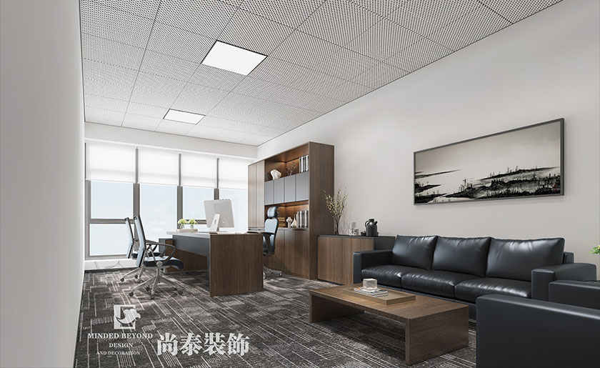 2400平米研究院深圳辦公室裝修設(shè)計(jì) | 陜煤研究院