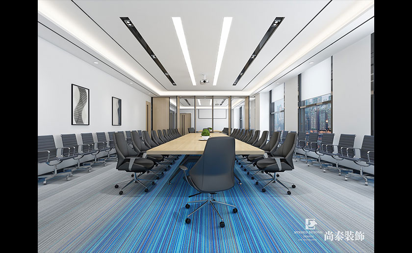 2400平米研究院深圳辦公室裝修設(shè)計(jì) | 陜煤研究院