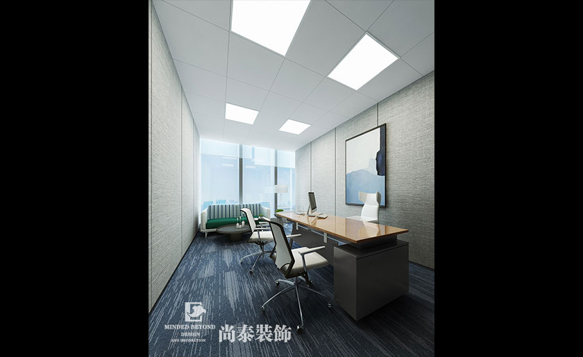 1900平米電氣公司深圳辦公室裝修 | 通意達(dá)