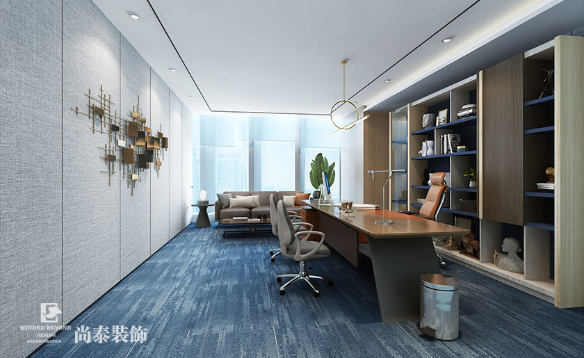 1900平米電氣公司深圳辦公室裝修 | 通意達(dá)