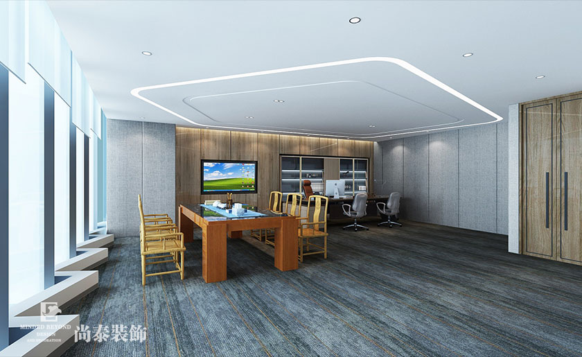 1900平米電氣公司深圳辦公室裝修 | 通意達(dá)