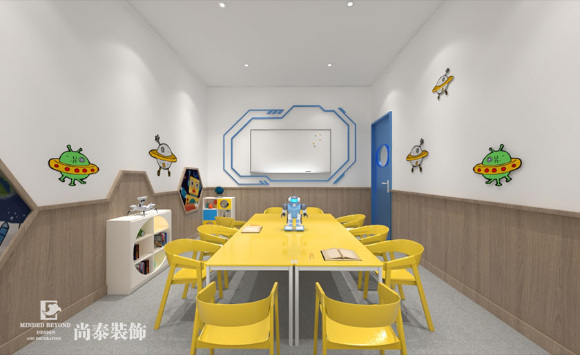 190平米機器人教育空間裝修設計 | 樂博樂博
