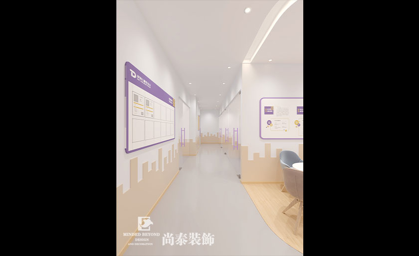 460平米兒童專注力早教培訓空間設計 | 多特兒童專注力