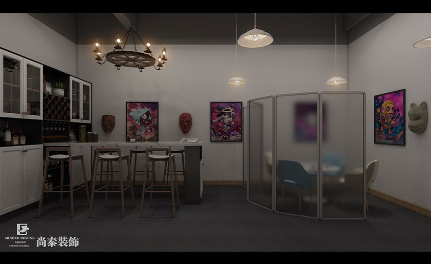 80平米深圳桌游店裝修設(shè)計(jì) | 守密人