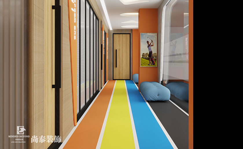 340平米高爾夫教育空間設(shè)計效果圖 | 龍華觀瀾高爾夫