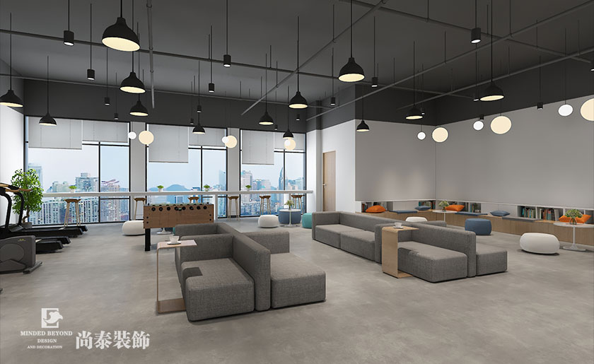 1600平米國(guó)家高新技術(shù)企業(yè)深圳辦公室設(shè)計(jì) | 稻興中心