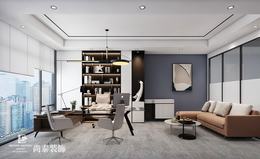 1600平米國(guó)家高新技術(shù)企業(yè)深圳辦公室設(shè)計(jì) | 稻興中心