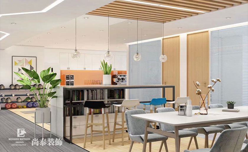 500平米供應(yīng)鏈公司辦公室裝修效果圖 | 博深供應(yīng)鏈