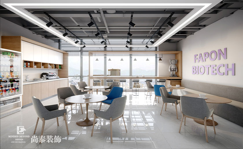 3000平米知名生物技術(shù)企業(yè)辦公室設(shè)計裝修 | 菲鵬生物