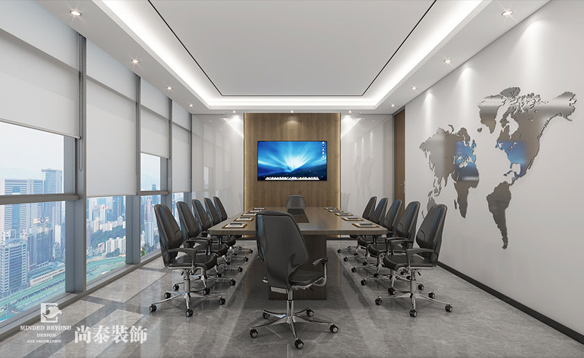 300平米自動化公司深圳辦公室裝修設(shè)計 | 保金佳科技