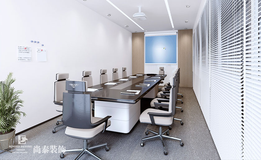 500平米簡(jiǎn)約現(xiàn)代寫(xiě)字樓辦公室裝修效果圖 | 有所為大廈