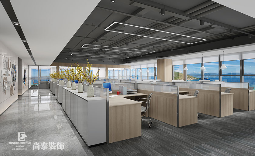 3000平米著名金融公司辦公室裝修設(shè)計 | 東方資產(chǎn)