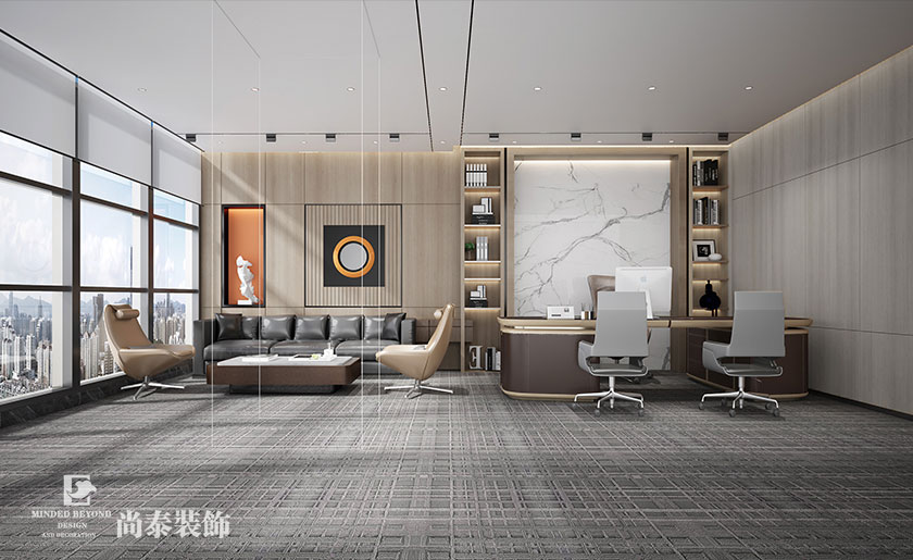 3000平米著名金融公司辦公室裝修設(shè)計 | 東方資產(chǎn)