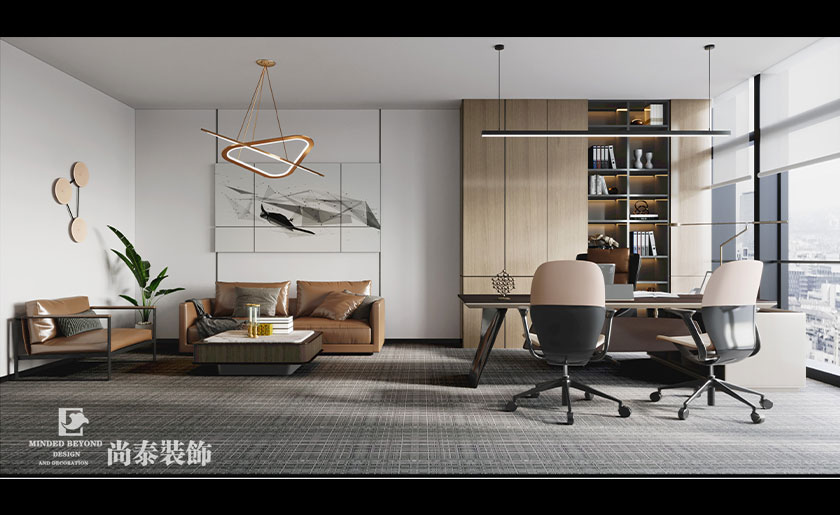 3000平米著名金融公司辦公室裝修設(shè)計 | 東方資產(chǎn)