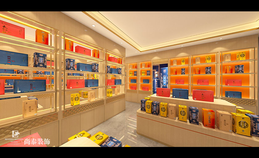 200平米新中式新零售商鋪裝修設計 | 點購廣場