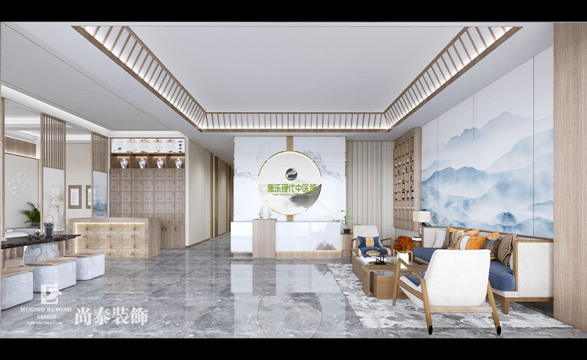 500平米中醫(yī)理療養(yǎng)生館設計方案 | 康樂現(xiàn)代