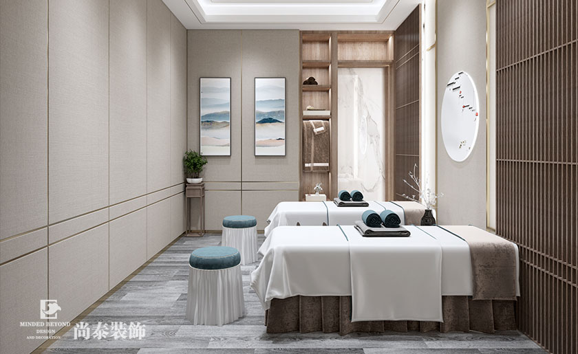 500平米中醫(yī)理療養(yǎng)生館設計方案 | 康樂現(xiàn)代