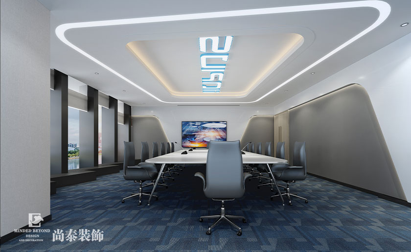 深圳4000平米智能科技公司辦公室裝修設(shè)計(jì)案例 | 云伽智能