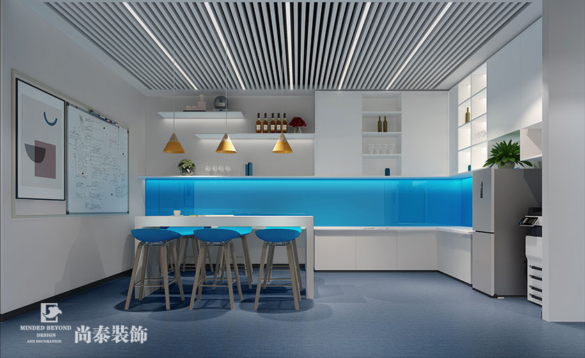 深圳4000平米智能科技公司辦公室裝修設(shè)計(jì)案例 | 云伽智能