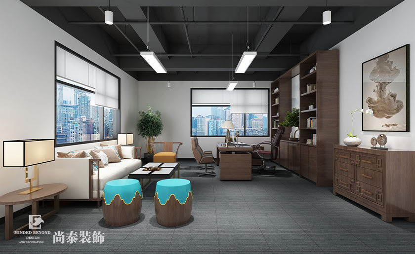 700平米深圳物流公司辦公室設(shè)計(jì)案例 | 宏偉世通物流