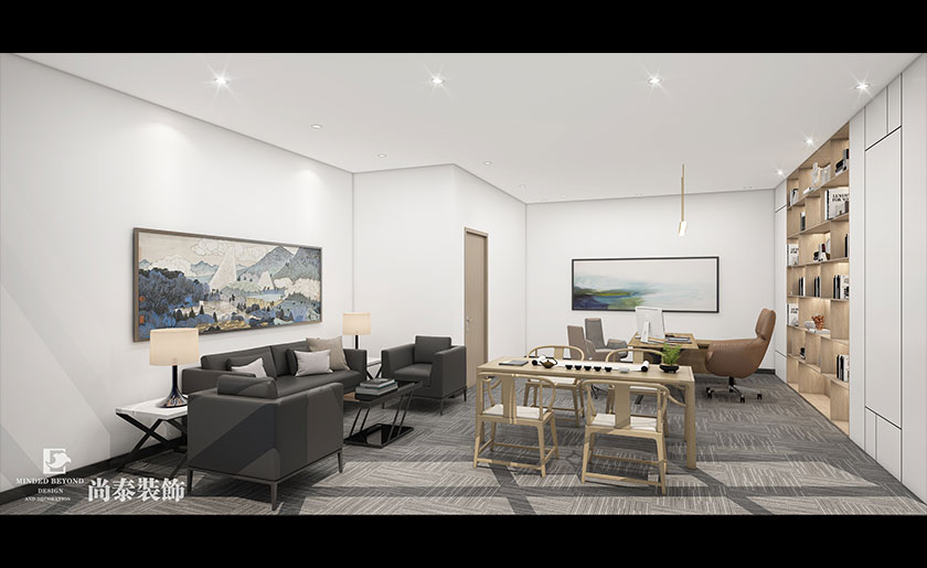 深圳辦公室設計1000平米高科技公司 | 固勝智能