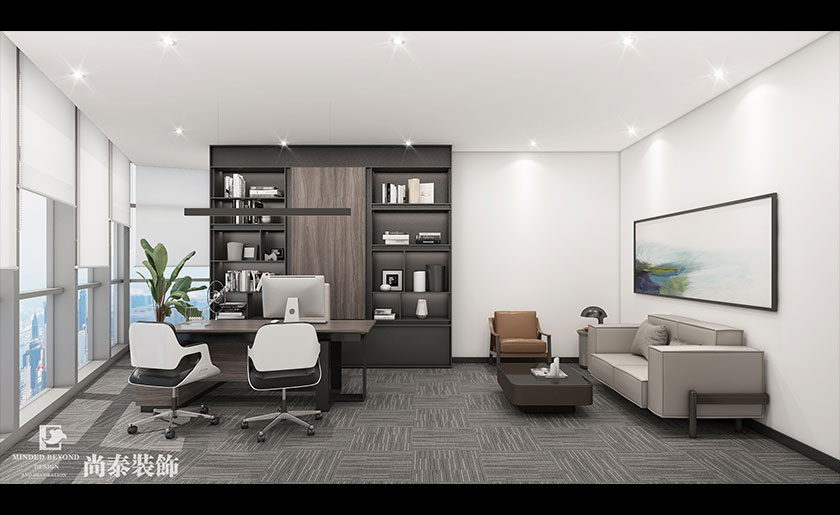深圳辦公室設計1000平米高科技公司 | 固勝智能