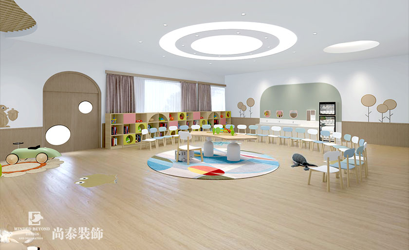 幼兒園設(shè)計(jì)2400平米高端國(guó)際幼兒園 | 蒙禾幼兒園