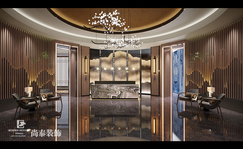 會所裝修設(shè)計(jì)-深圳800平米中高端休閑會所案例