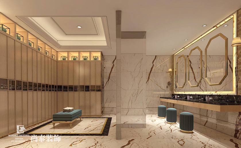 會所裝修設(shè)計(jì)-深圳800平米中高端休閑會所案例