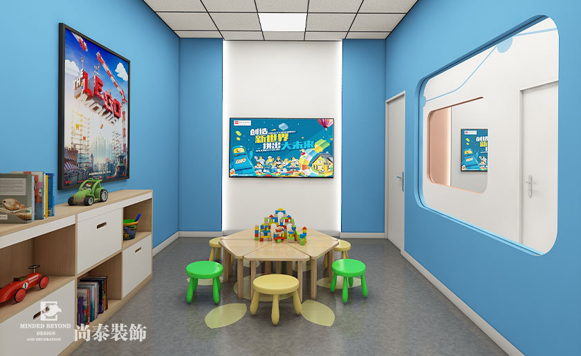 深圳教育培訓(xùn)機構(gòu)設(shè)計-200平米樂高教育空間 | 瑞?？萍? width=