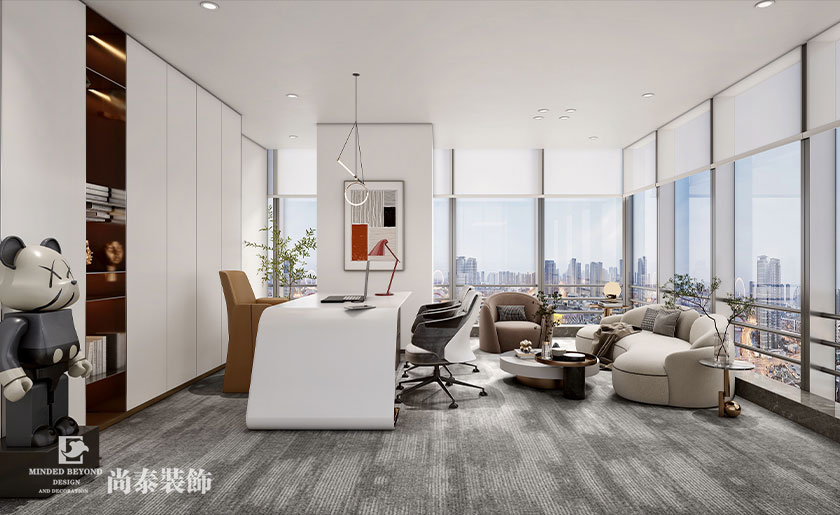 深圳寫字樓辦公室設(shè)計(jì)案例-1400平米傳媒公司 | 青橙傳媒