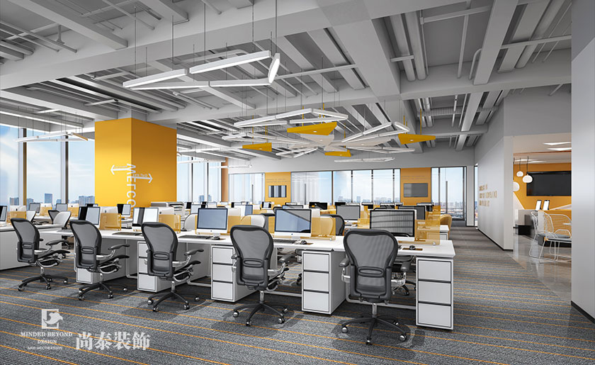 深圳寫字樓辦公室設(shè)計(jì)案例-1400平米傳媒公司 | 青橙傳媒