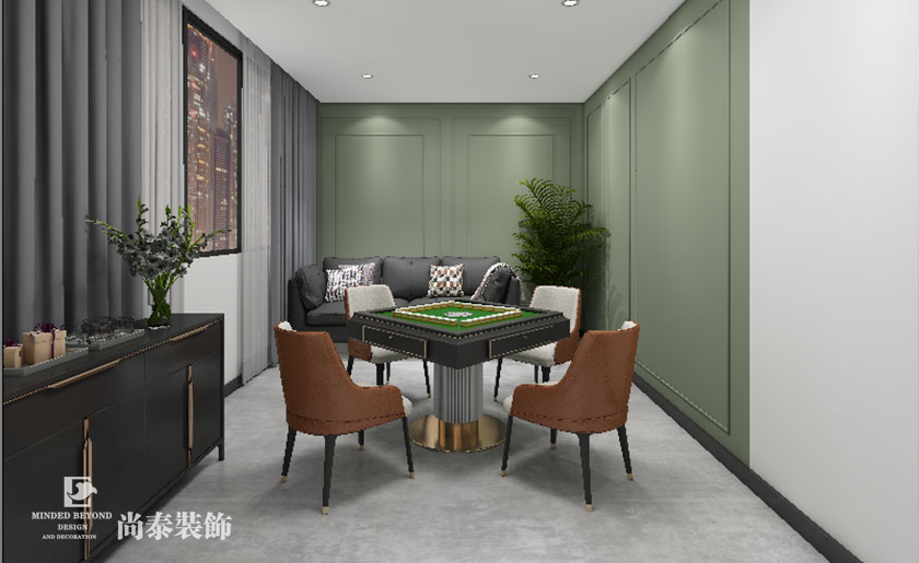 深圳桌游店裝修設(shè)計(jì)案例-200平米桌游棋牌店 | 博元棋牌