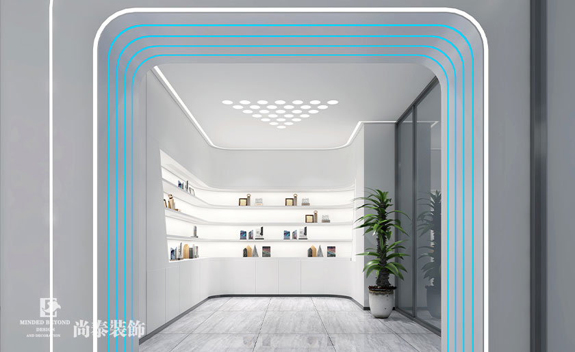 現(xiàn)代簡約風格深圳裝修公司辦公室裝修案例