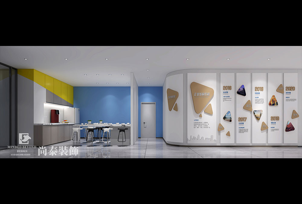 現(xiàn)代簡約風格深圳裝修公司辦公室裝修案例