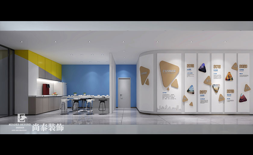 現(xiàn)代簡約風格深圳裝修公司辦公室裝修案例