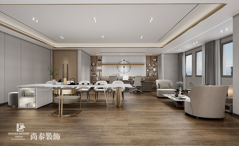 深圳辦公室設(shè)計效果圖-1000平米跨境電商公司 | 云通達(dá)信息