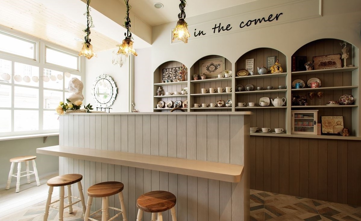 餐飲裝修：法式鄉(xiāng)村 薈萃人文美學(xué)概念，咖啡屋