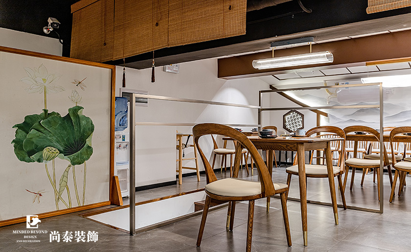 500平米私房菜深圳中餐廳裝修實(shí)景案例 | 蟹詠蝦海