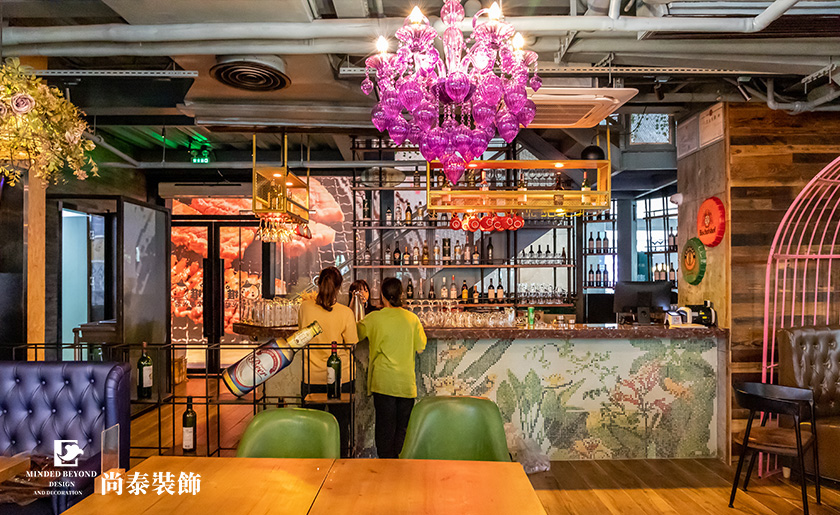 500平米深圳音樂餐廳裝修實景案例 | 碧桃