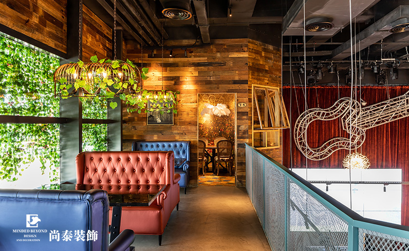 500平米深圳音樂餐廳裝修實景案例 | 碧桃