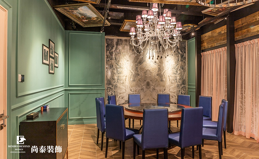 500平米深圳音樂餐廳裝修實景案例 | 碧桃