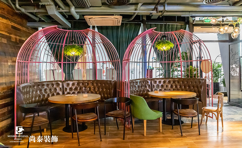 500平米深圳音樂餐廳裝修實景案例 | 碧桃