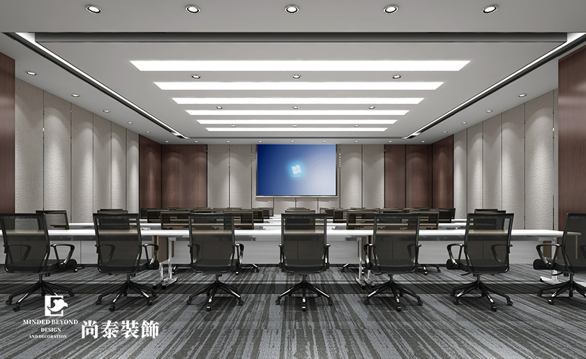 1500平米建筑公司深圳辦公室裝修設(shè)計(jì)案例 | 華與建設(shè)