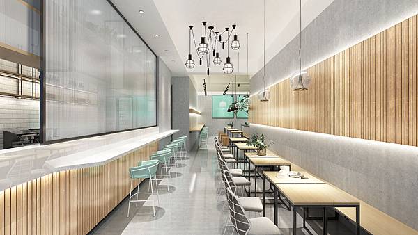 深圳裝修設(shè)計(jì)案例:現(xiàn)在都流行這種早餐店裝潢設(shè)計(jì)嗎?